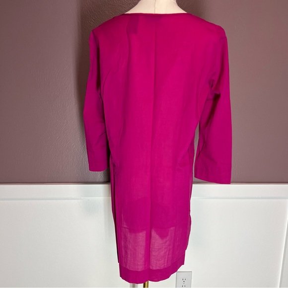 New York and Company Pink Tunic Cover Up - Picture 2 of 8